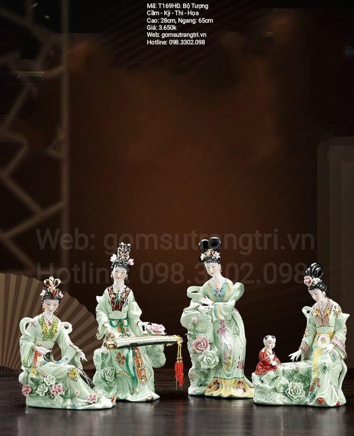 BỘ TƯỢNG CẦM - KÌ - THI - HỌA
